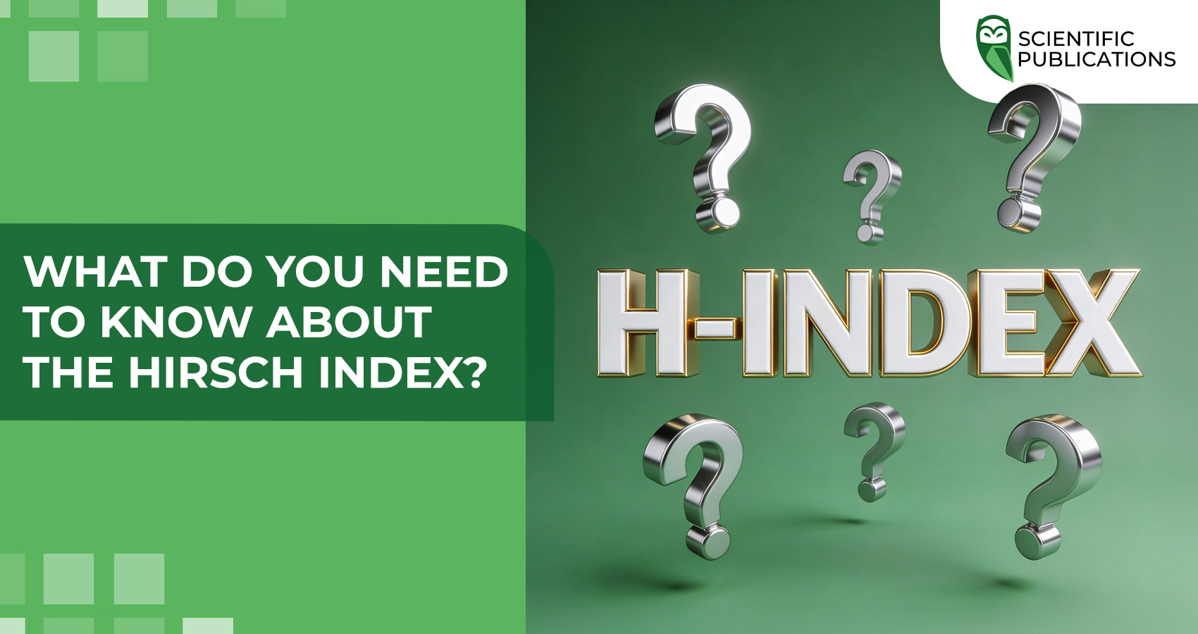 What do you need to know about the Hirsch index?