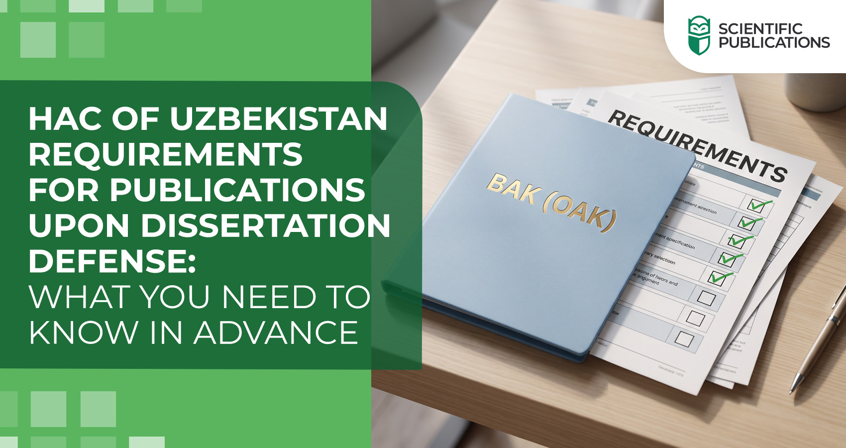 HAC of Uzbekistan requirements for publications upon dissertation defense: what you need to know in 
