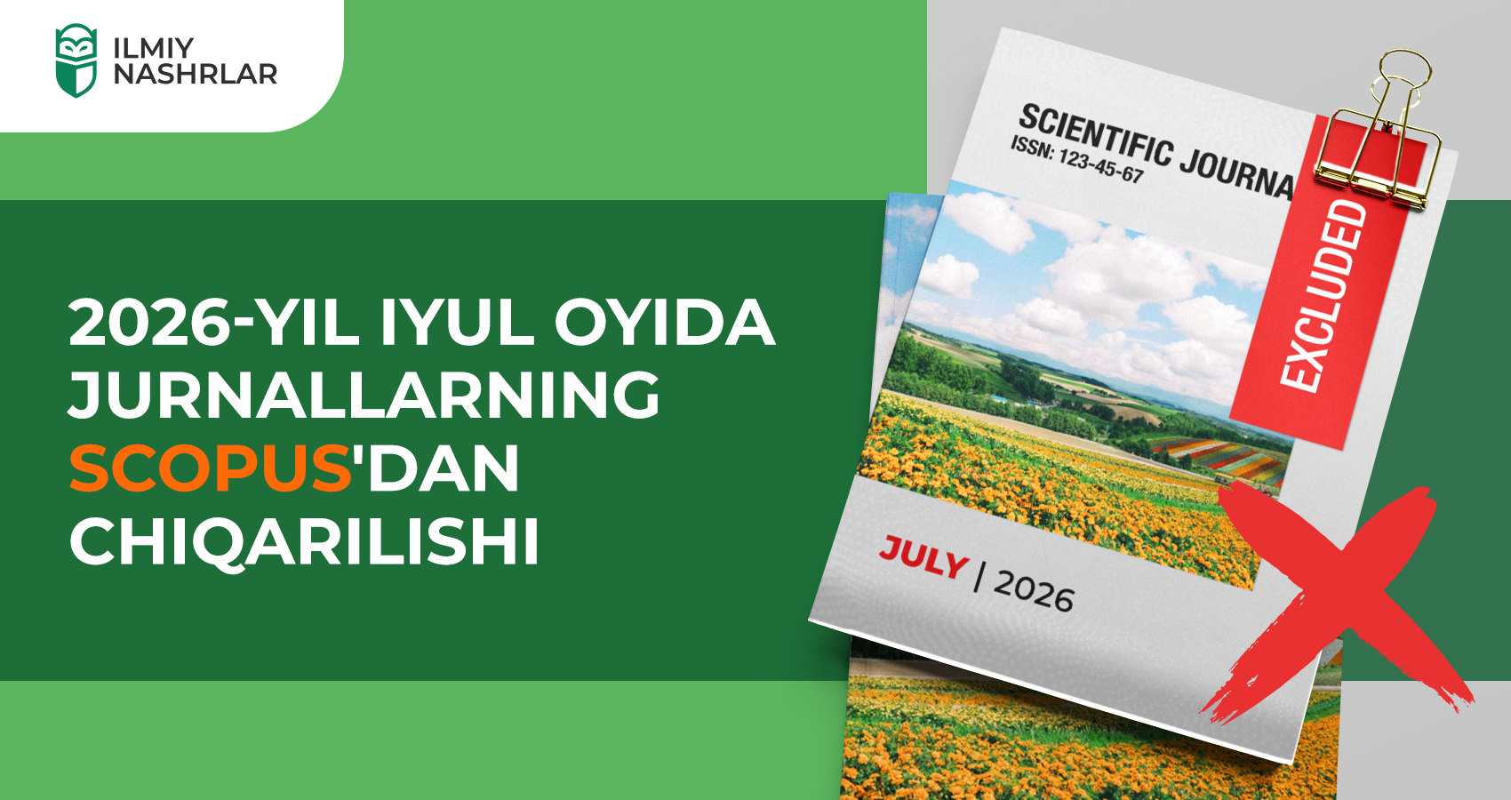 2026-yil iyul oyida Scopusdan chiqarilgan jurnallar
