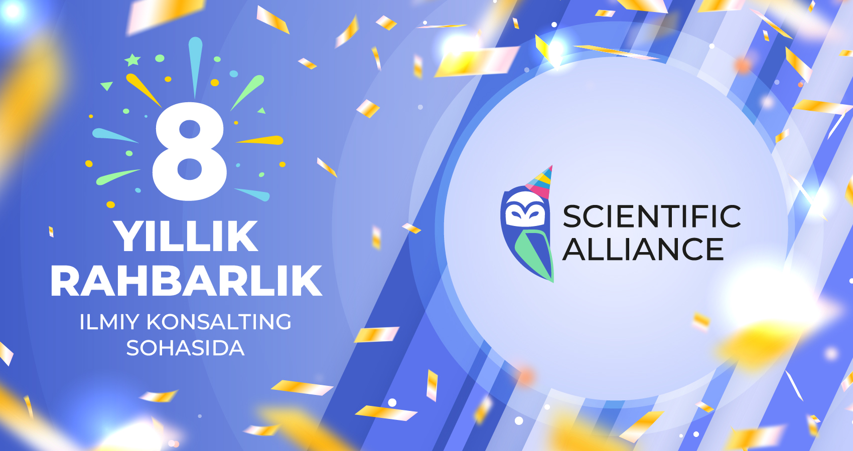 8 yillik rahbarlik ilmiy konsalting sohasida