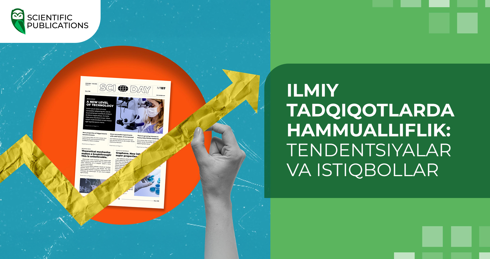 Ilmiy tadqiqotlarda hammualliflik: tendentsiyalar va istiqbollar