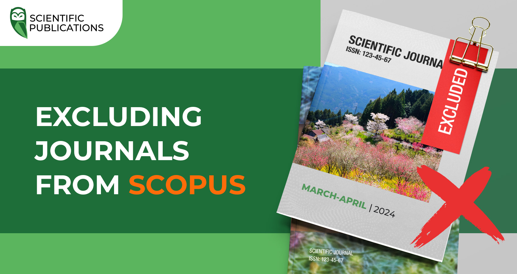 “Scientific Publications” has prepared a list of scientific publications excluded from the authoritative Scopus database for March and April 2024.