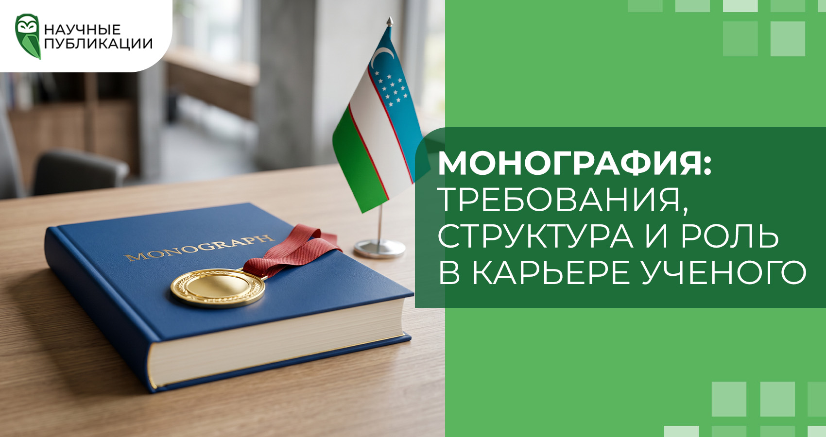 Монография: требования, структура и роль в карьере ученого