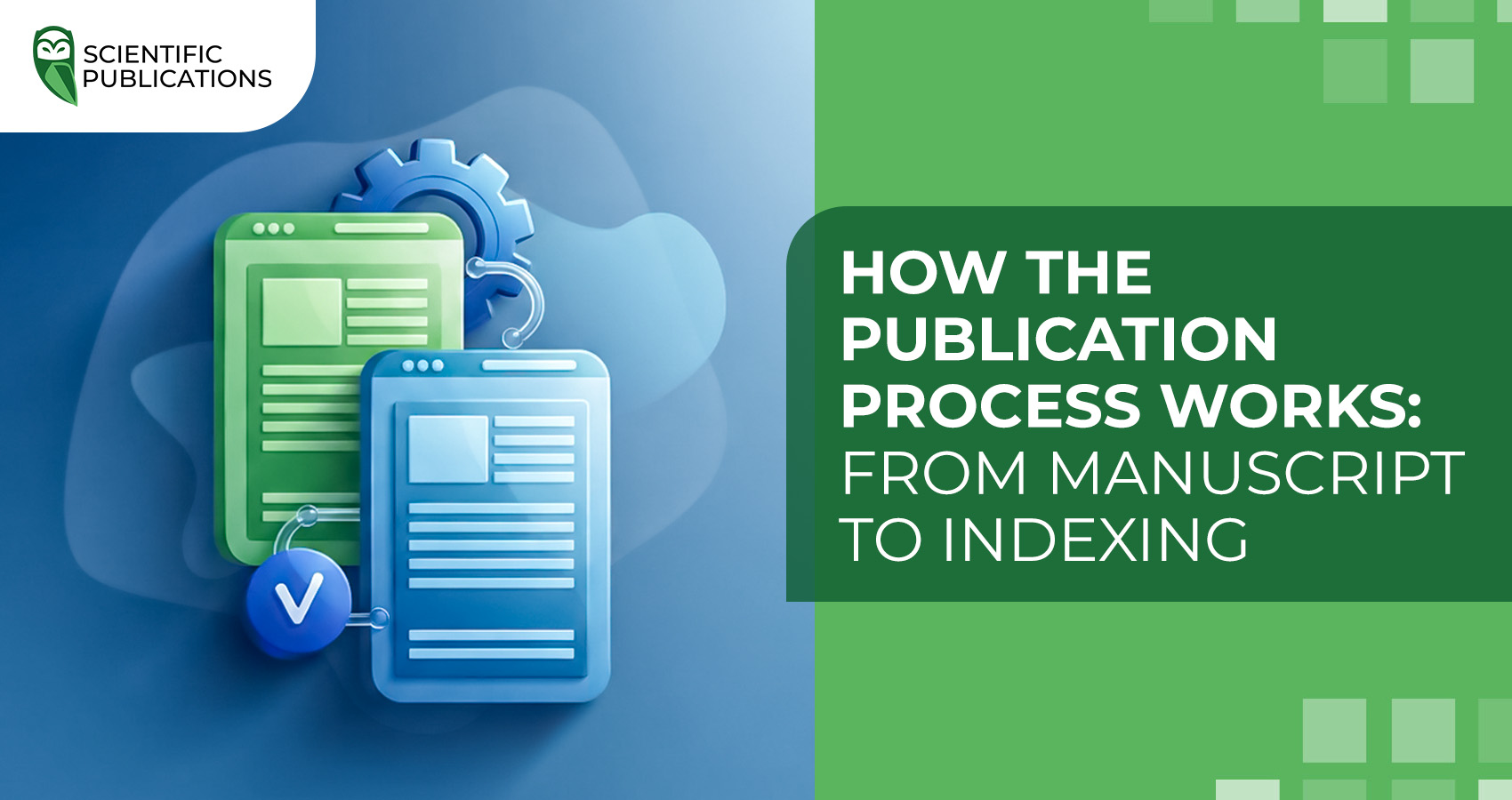 How the publication process works: from manuscript to indexing